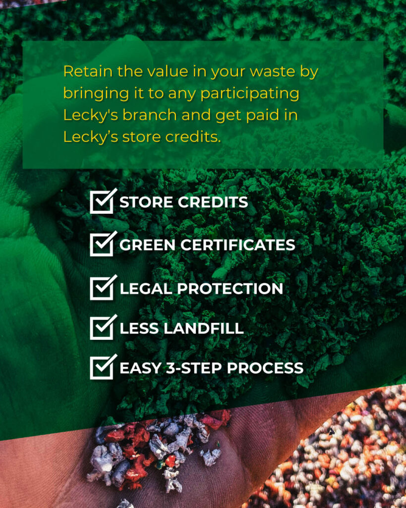 RecyCable program through JR Hammer's partnership with Lecky's solved this agribusiness' complex cable waste