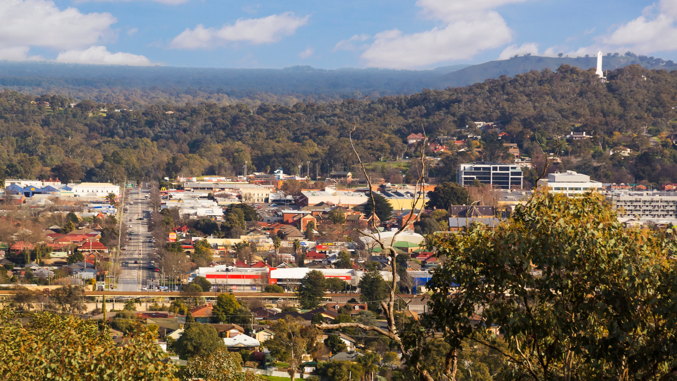 Albury township